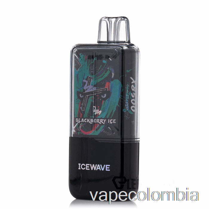 Kit Vape Completo Icewave X8500 Desechable Blackberry Ice
